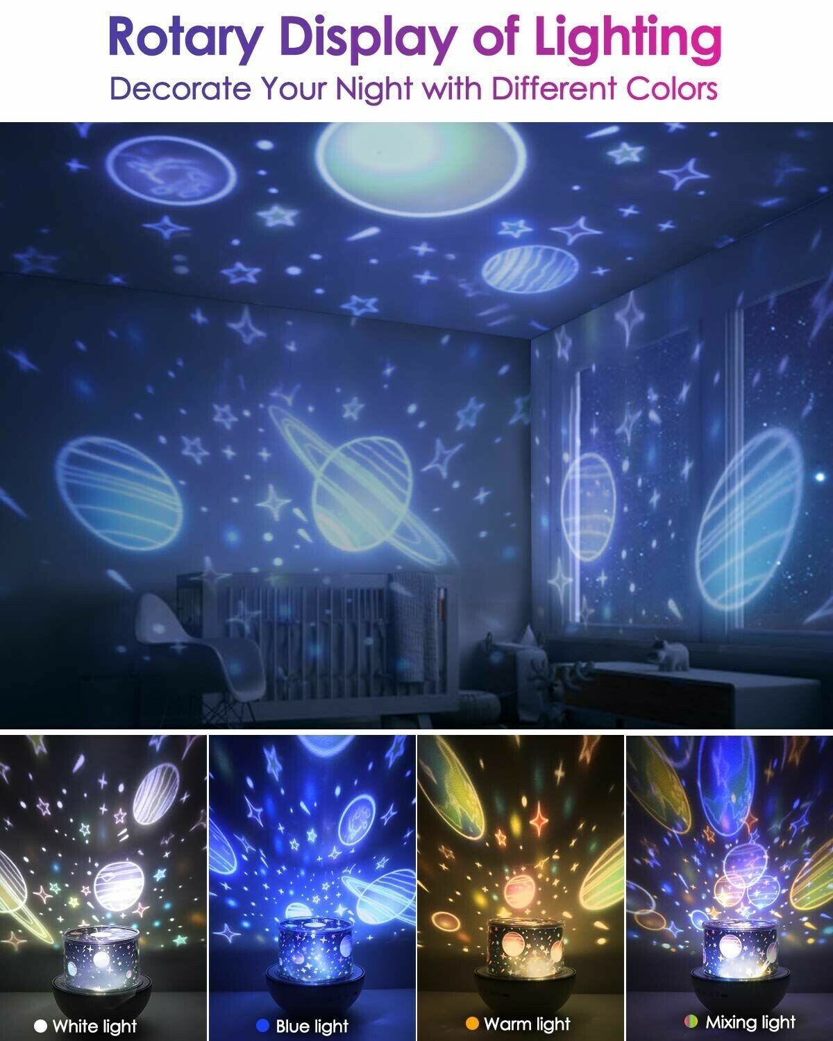 🎉[Christmas gifts]Starry Music Projection Light🎉