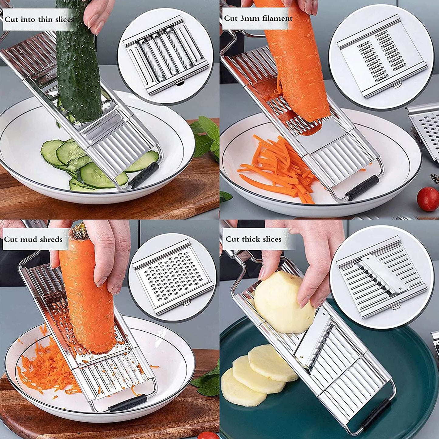 🎉Multi-Purpose Vegetable Slicer Cuts Set