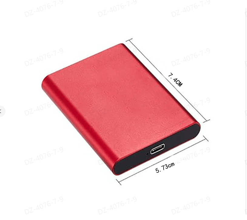 🔥Mobile hard drive SSD -Portable external SSD USB3.1 Gen2