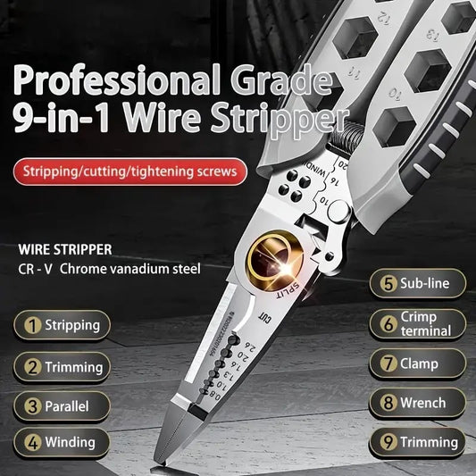 🔥New Upgrade Multi-Purpose Professional Wire Stripping Tool