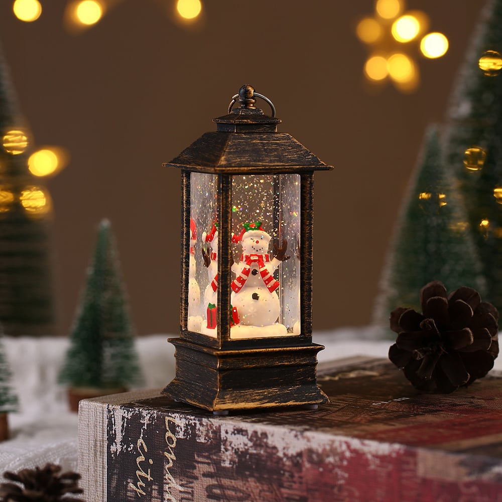 (🌲Early Christmas Sale- SAVE 48% OFF) Snow Globe Christmas Lantern Decorations