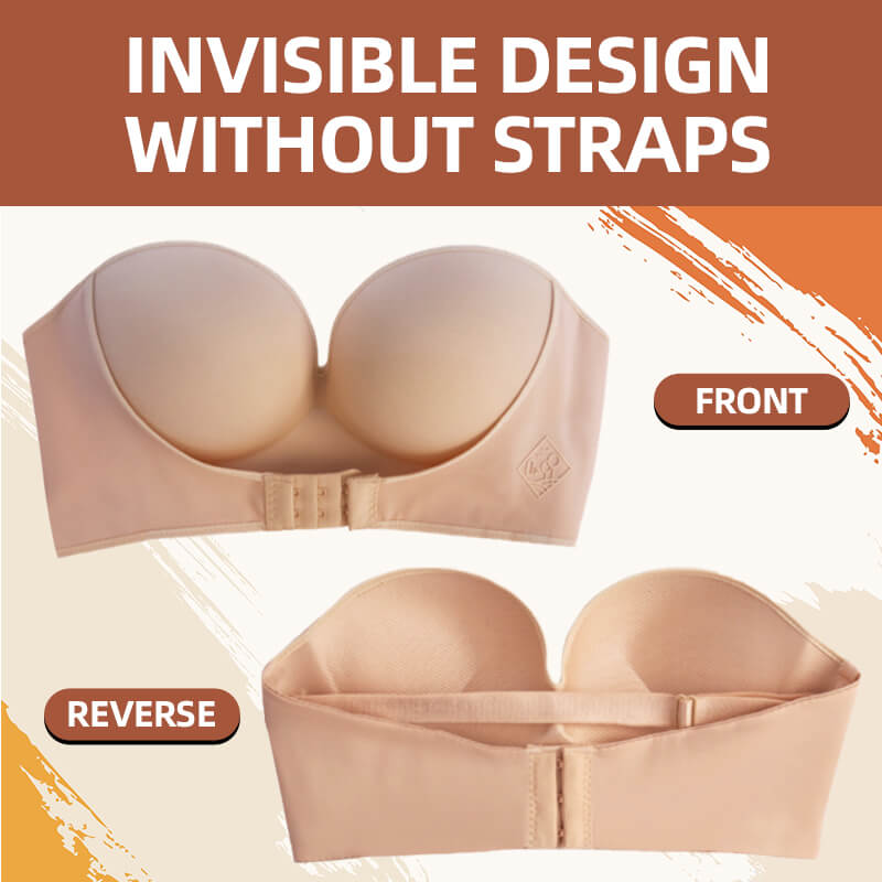 Invisible Strapless Super Push Up Bra🔥Buy 2 for Free Shipping🔥