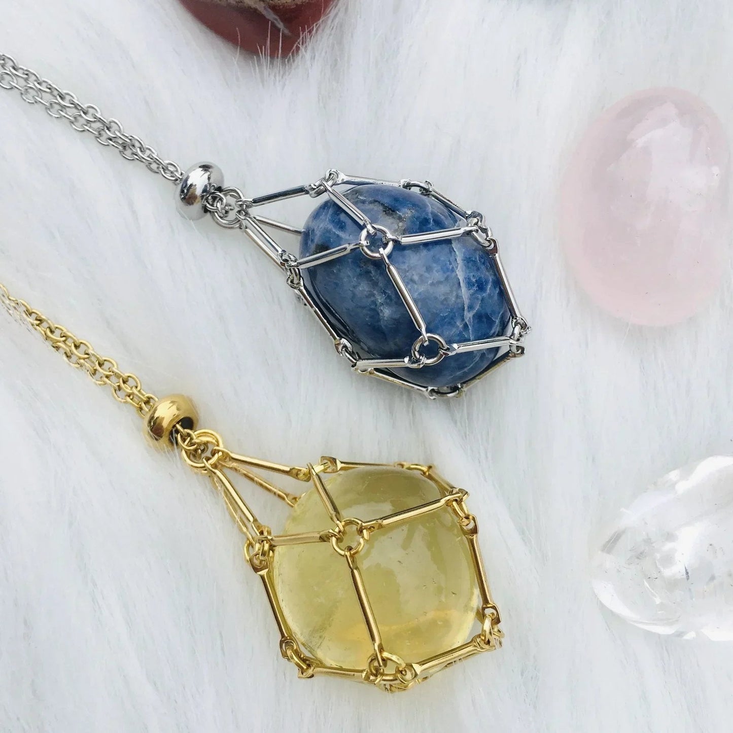 🔥LAST DAY 49%OFF🔥 - New Crystal Stone Holder Necklace