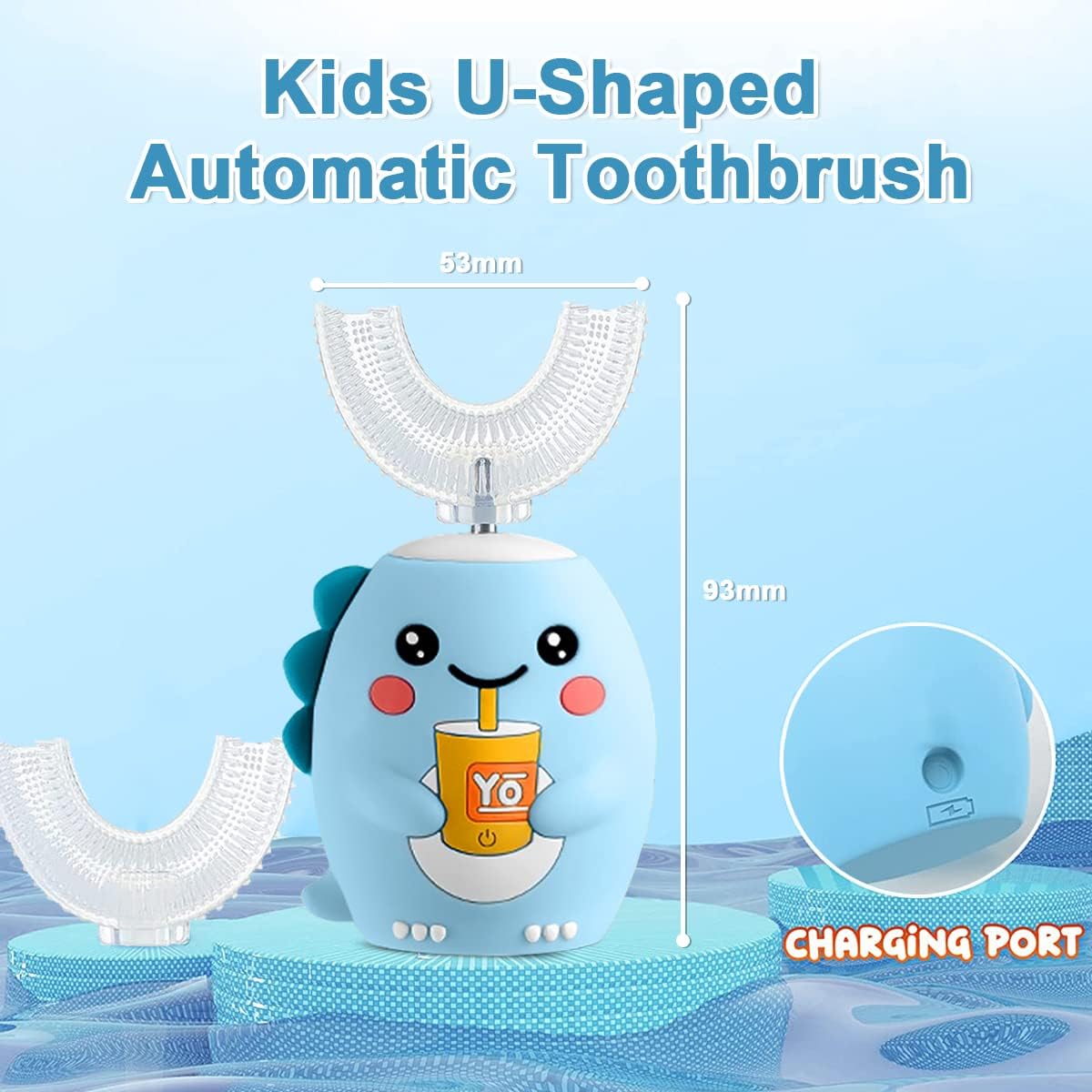 🔥Summer Hot Sale Promotion-49% OFF🦷-Kids' U-Shaped Toothbrush