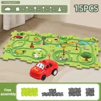 🔥Children's Educational Puzzle Track Car Play Set