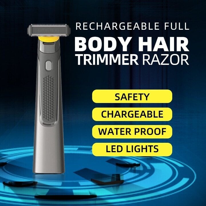 🔥HOT SALE🔥Rechargeable full body hair trimmer razor and beauty device titanium