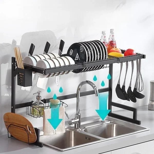 New Adjustable Dish Drainer on the sink💝