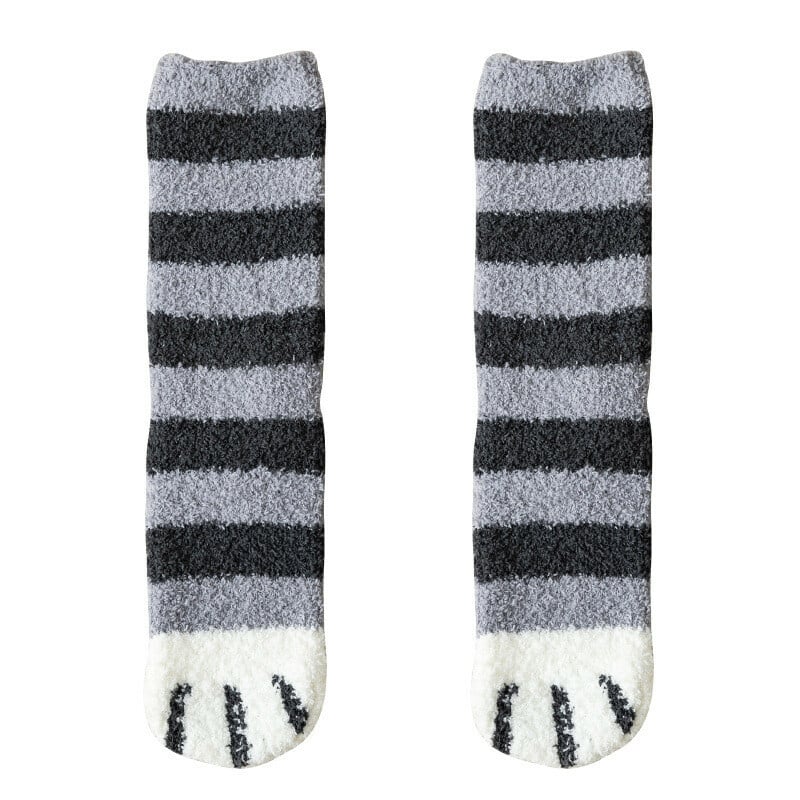 Cat Claws Cute Thick Warm Sleep Floor Socks