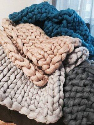 Chunky Knit Blanket