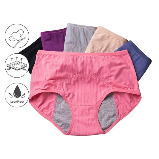 🔥Buy 3 Get 2 Free - 2022 New Upgrade High Waist Leak Proof Panties