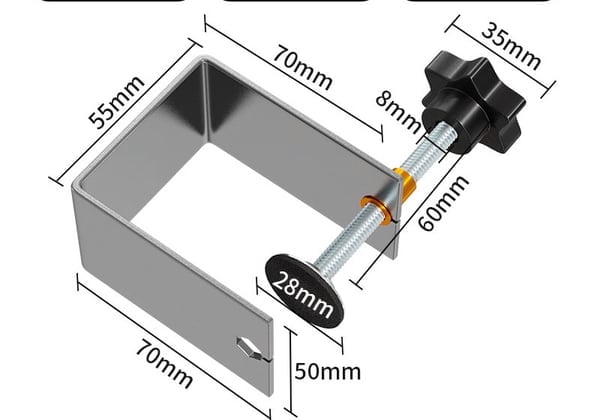 Drawer Panel Installation Fixing Clips