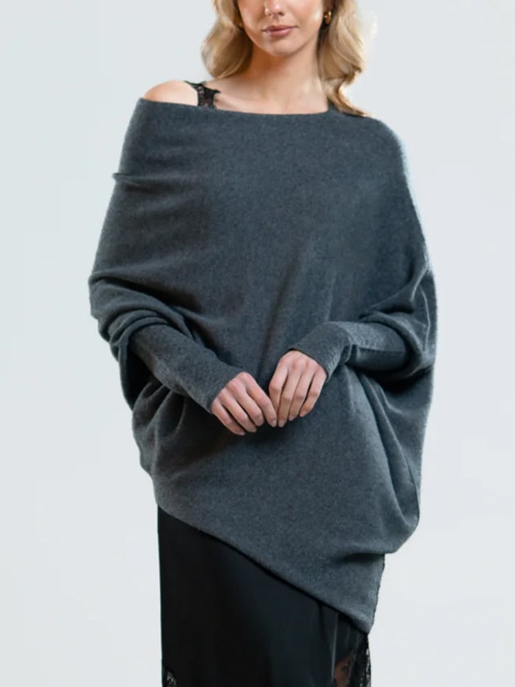 🎄Last Day Sale 49% OFF✨Asymmetric Draped Jumper