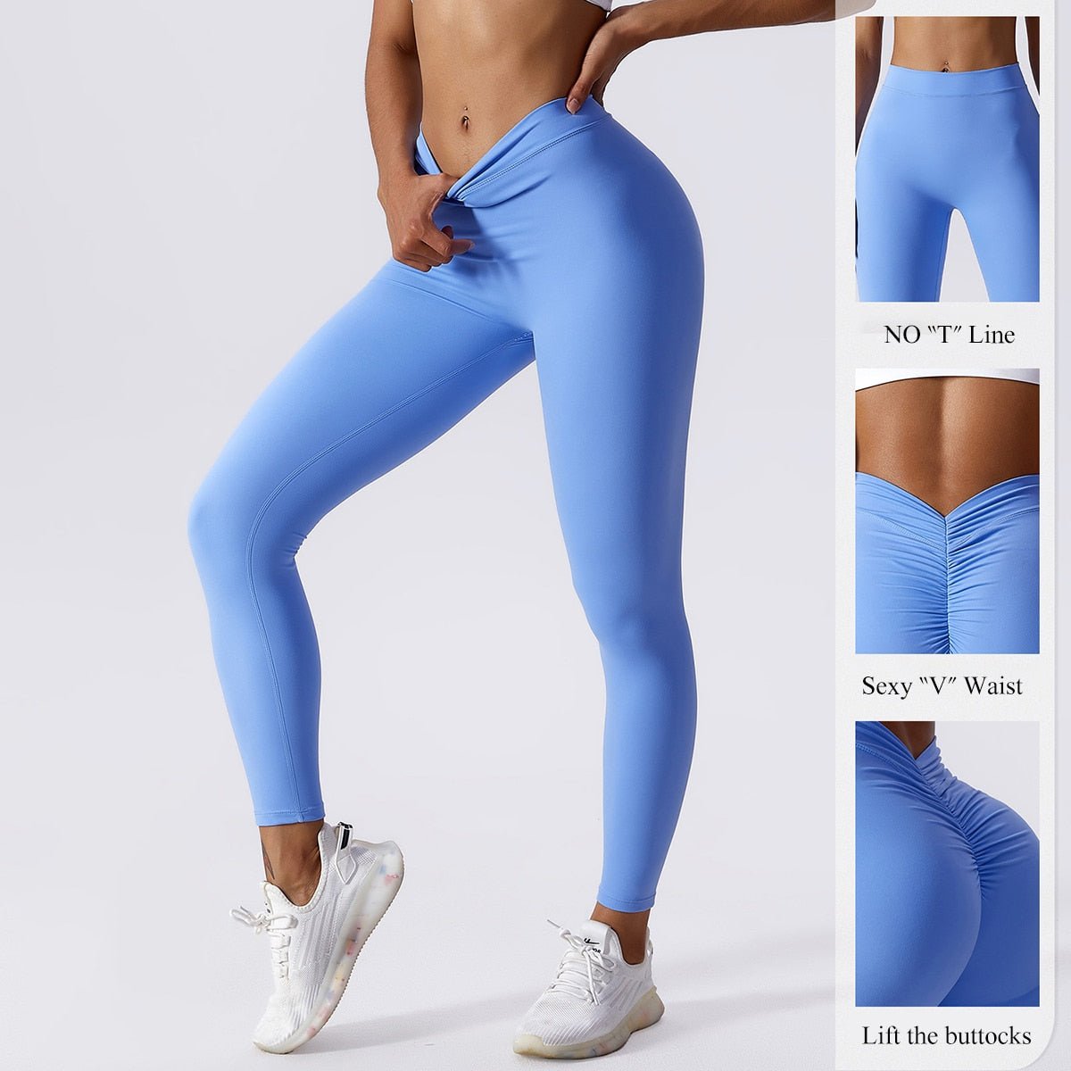 V-cut-leggings