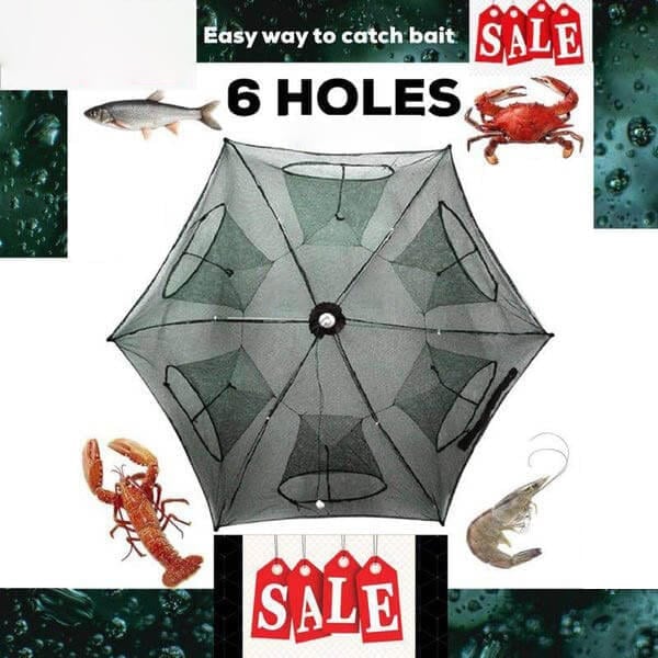 🌞 Summer Sale 🐟 Automatic Foldable Strengthened Fish Catcher