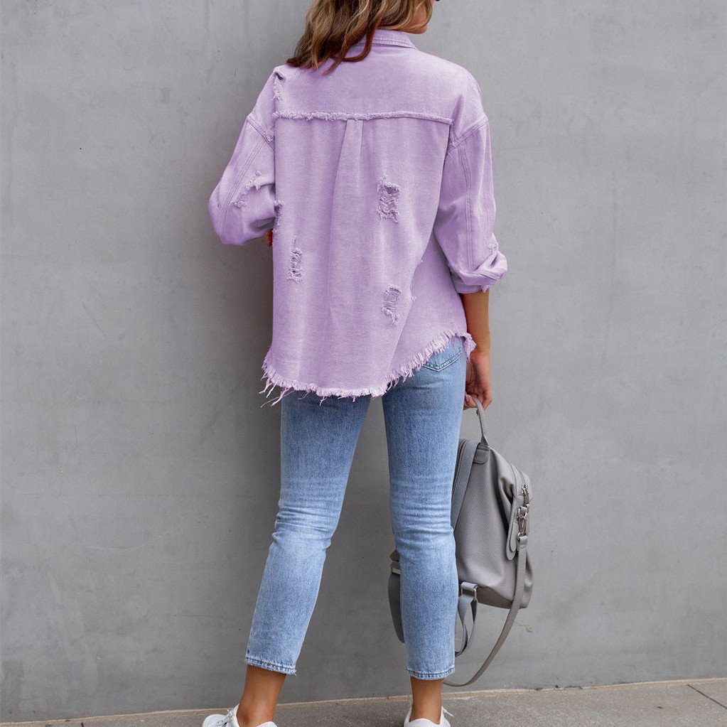 Sienna Relaxed Fit Denim Jacket