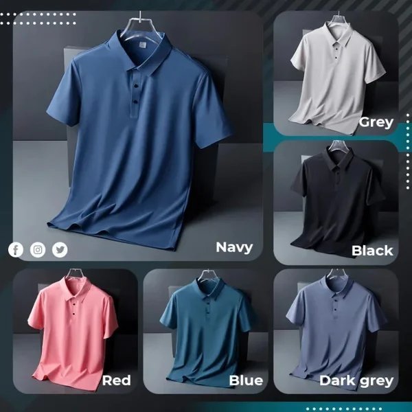 Summer Cooling Polo Shirt