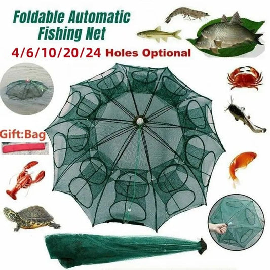 🌞 Summer Sale 🐟 Automatic Foldable Strengthened Fish Catcher