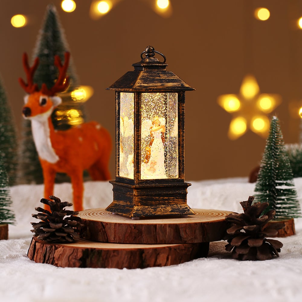 (🌲Early Christmas Sale- SAVE 48% OFF) Snow Globe Christmas Lantern Decorations