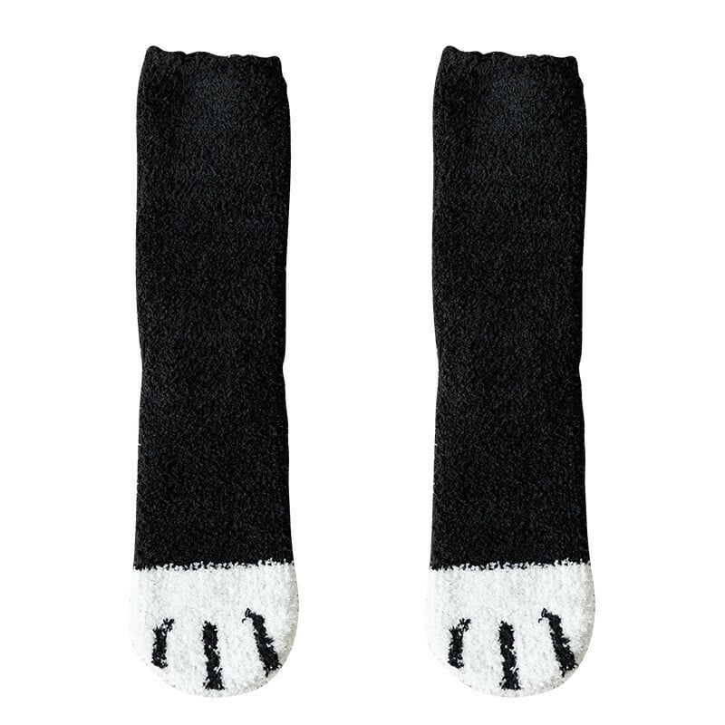 Cat Claws Cute Thick Warm Sleep Floor Socks