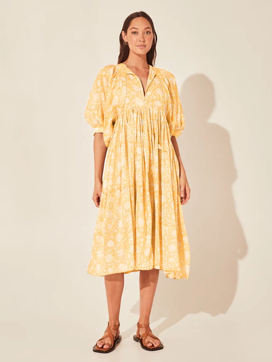 Women Oversized Floral Dresses