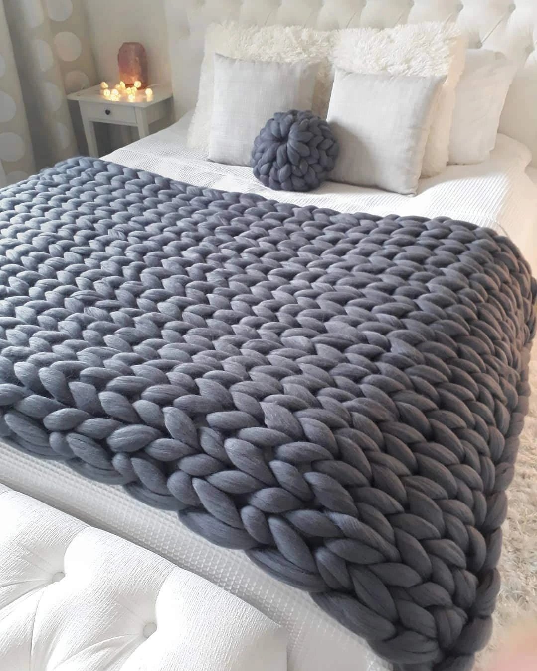 Chunky Knit Blanket