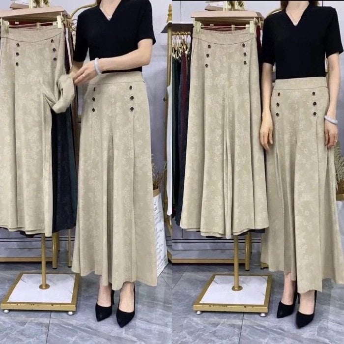 NEW LATEST DESIGNABLE ICE SILK PALAZZO PANTS COOL & COMFY PALAZZO PANTS