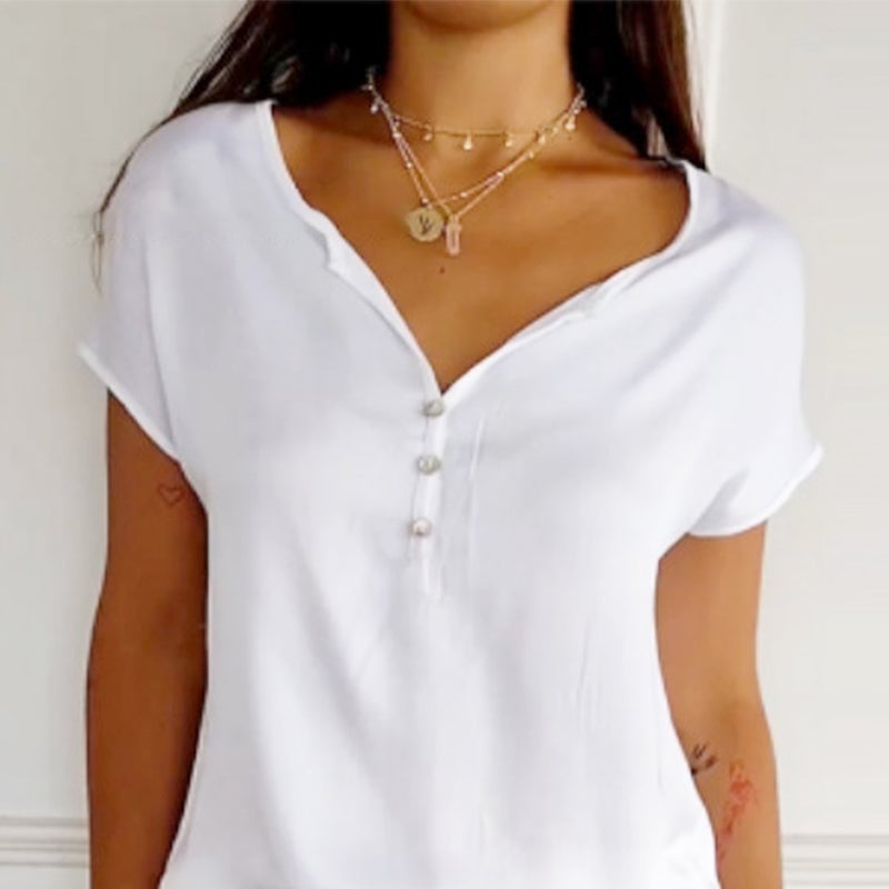 💝Comfortable V-neck T-shirt🌟