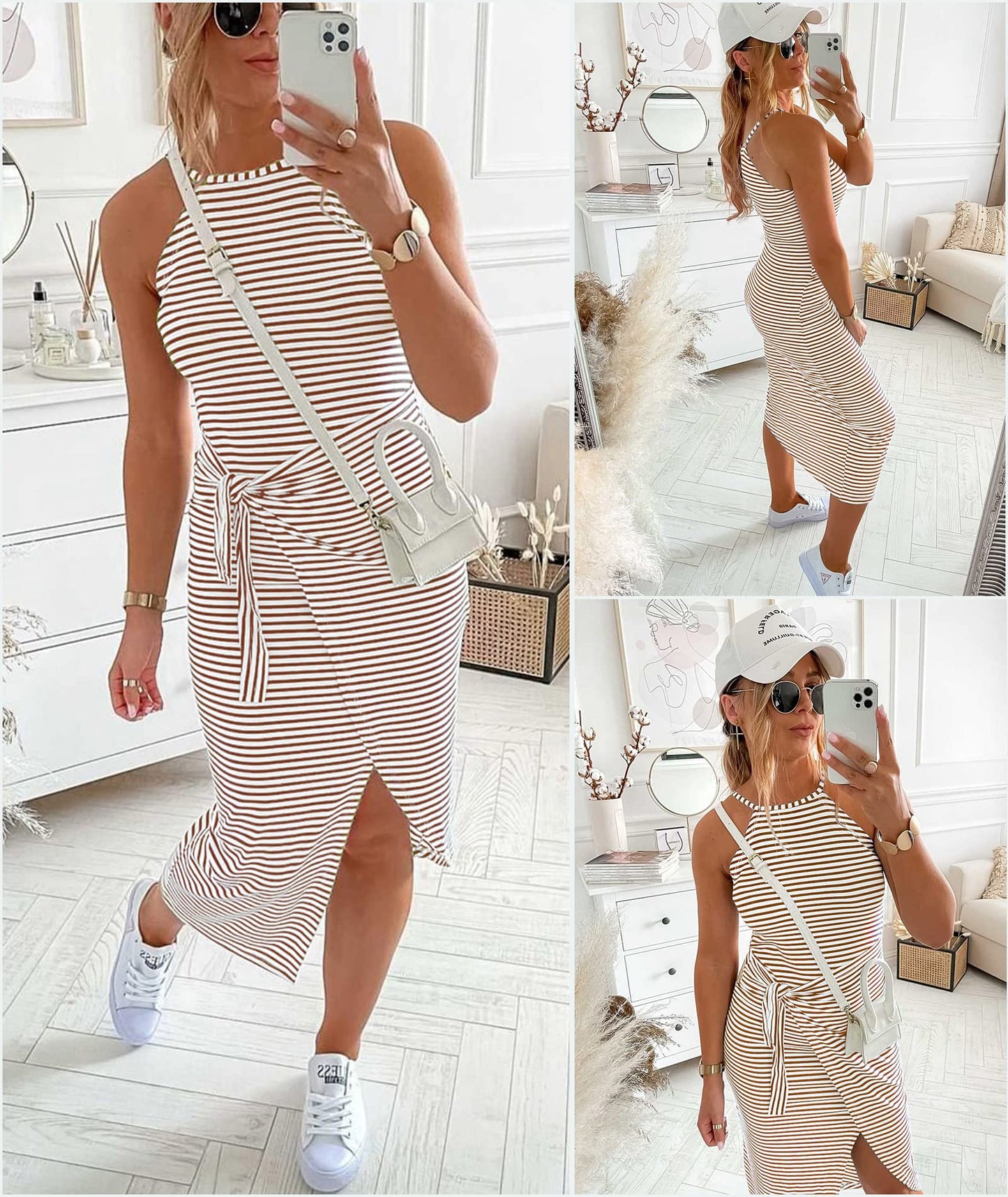 ✨Buy 2 Free Shipping✨ 2023 summer Casual sleeveless waist dress