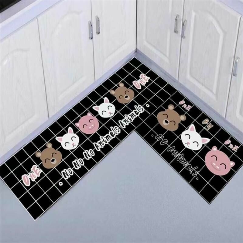 Kitchen Printed Non-Slip Carpet