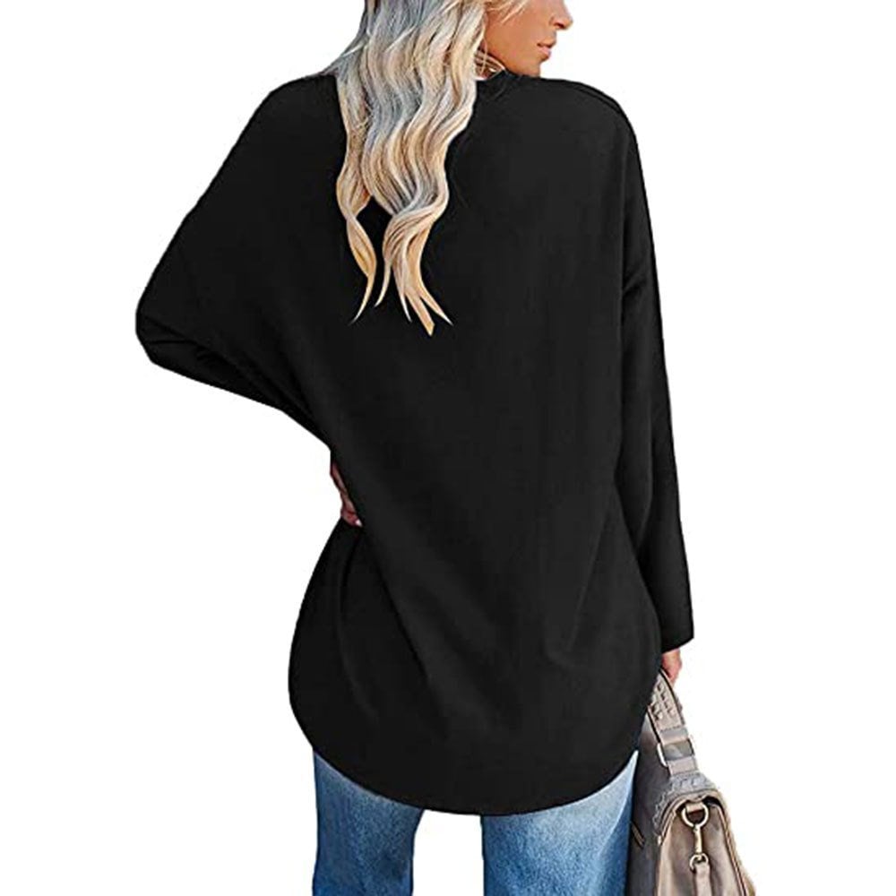 🔥Early Mother's Day Sale - 48% OFF💋Women's loose long sleeve fashion V-neck knit top