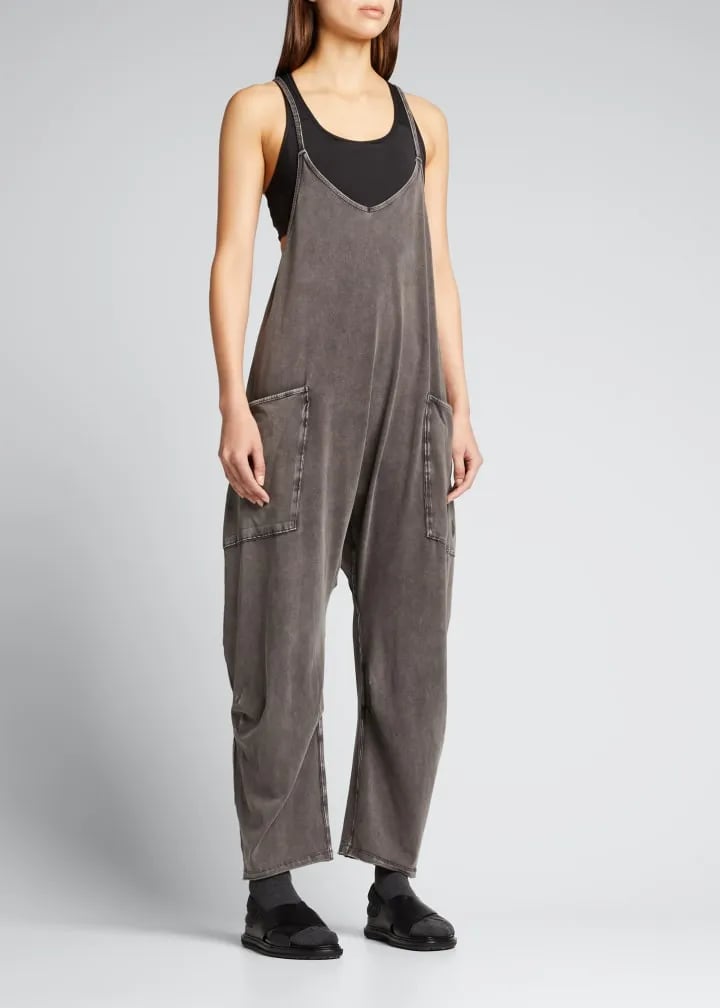 Womens Casual Wide Leg Jumpsuit