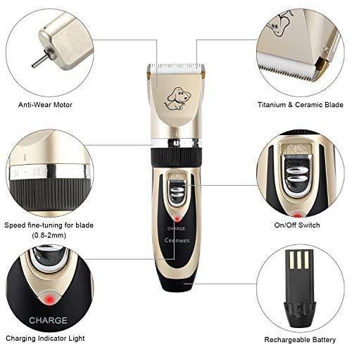 🔥BUY 2 FREE SHIPPING🔥 Low Noise Pet Clippers Rechargeable