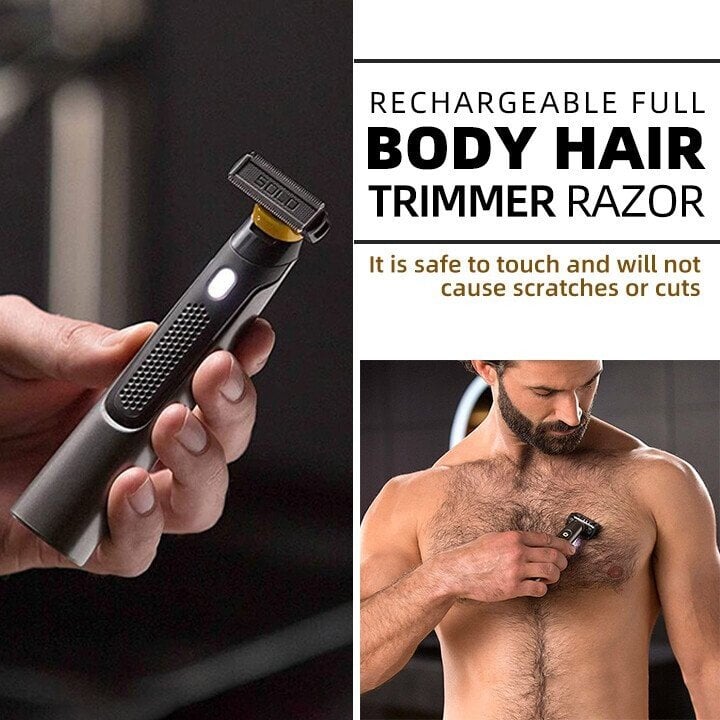 🔥HOT SALE🔥Rechargeable full body hair trimmer razor and beauty device titanium