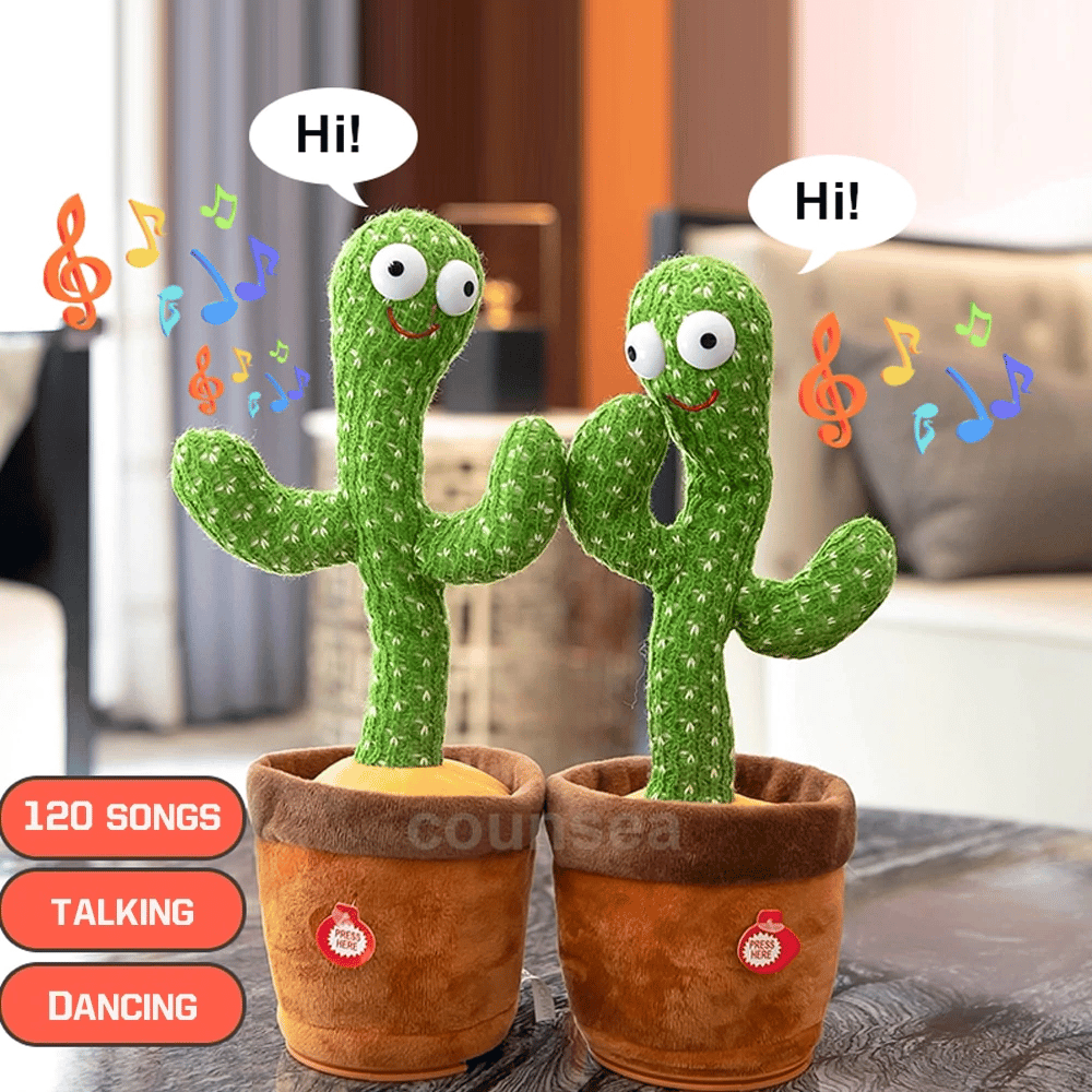 (🎁Father's Day Sale-48% OFF)DANCING & TALKING CACTUS