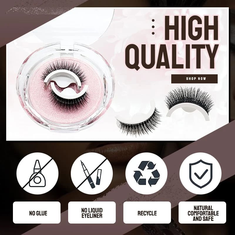 🎁2023-Christmas Hot Sale🎁Reusable Self Adhesive Eyelashes