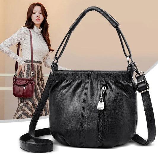 PU Messenger Bag Women's Crossbody Bag