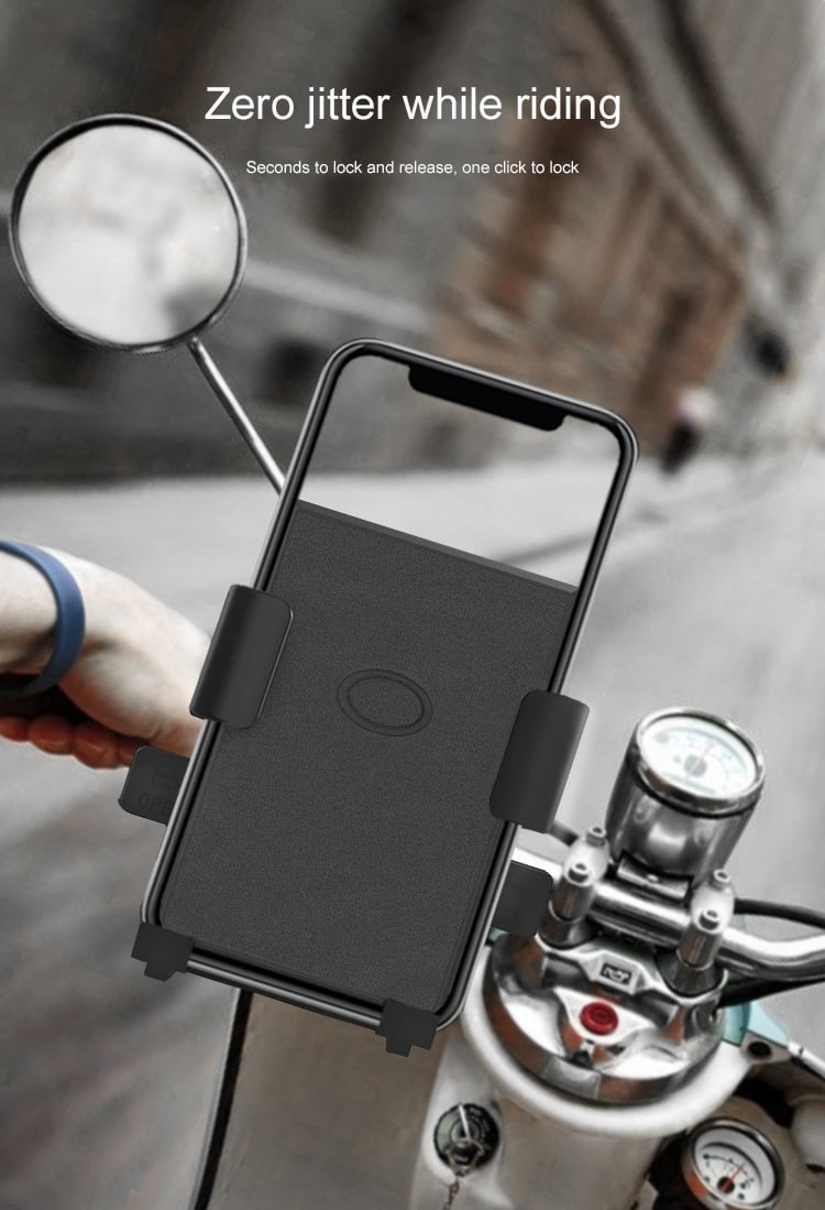 🏍️📱Easy one touch motorbike phone holder