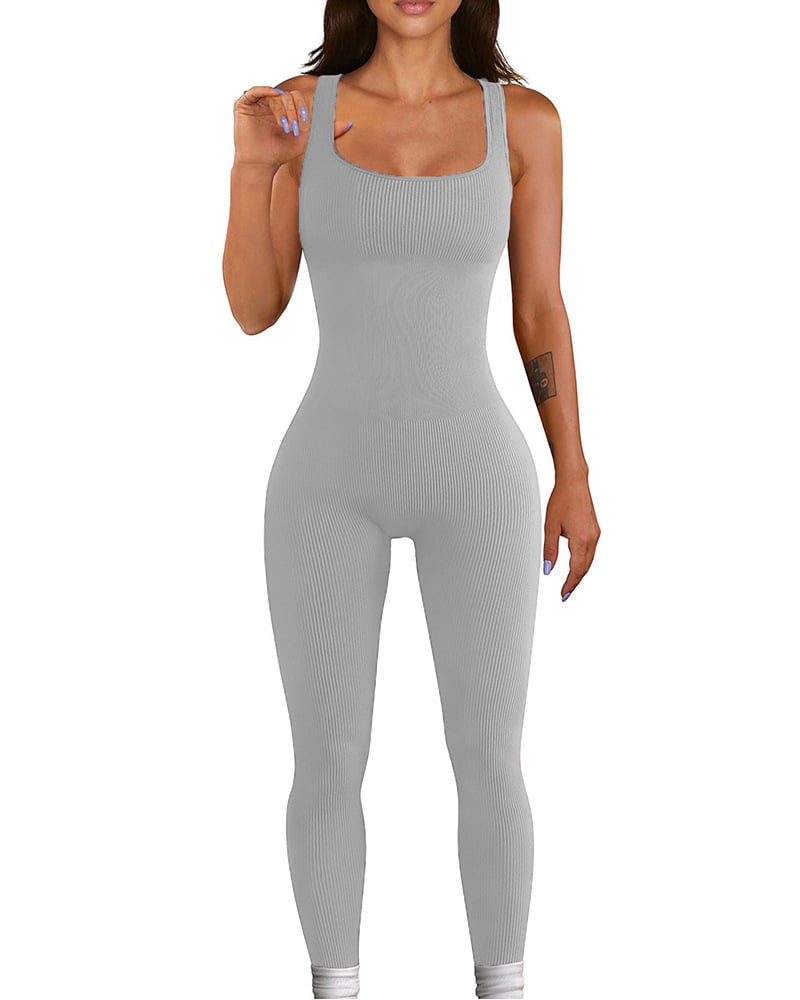 🔥Women Yoga Jumpsuit with Tummy ControlPanel - Buy 2 free shipping