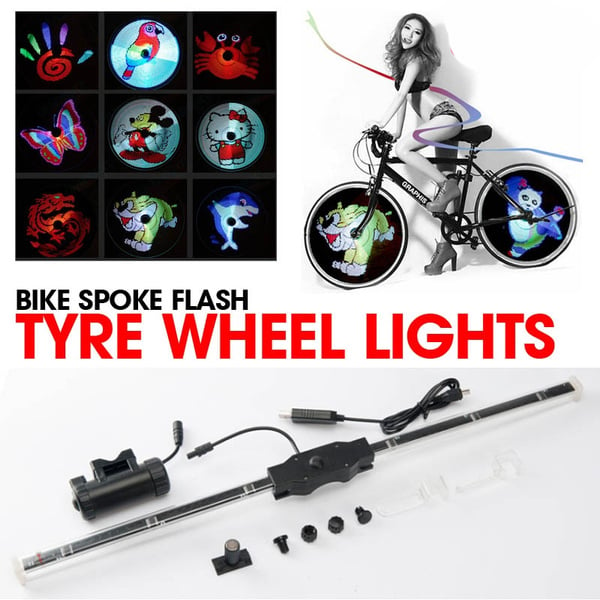 🔥50% OFF!-3D BICYCLE SPOKE LED LIGHTS(Recommended To Buy 2)