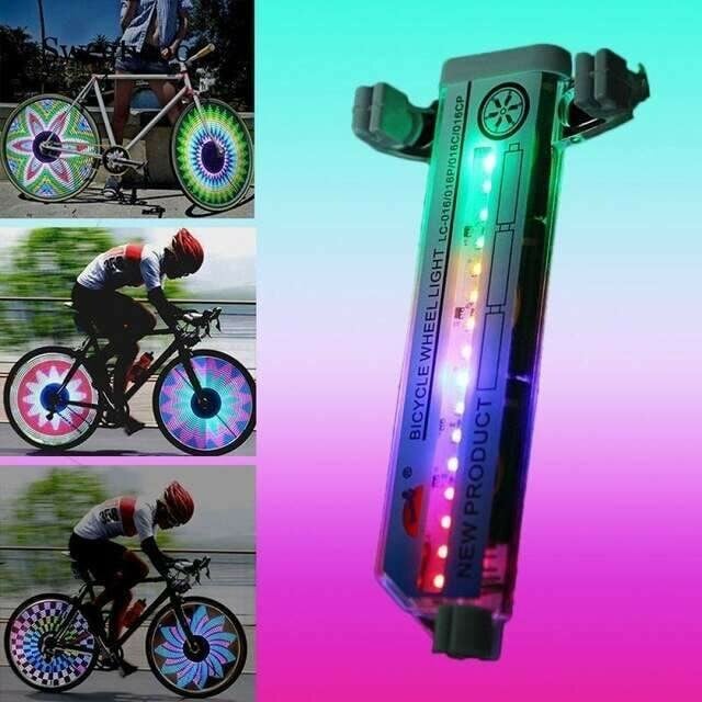 🔥50% OFF!-3D BICYCLE SPOKE LED LIGHTS(Recommended To Buy 2)