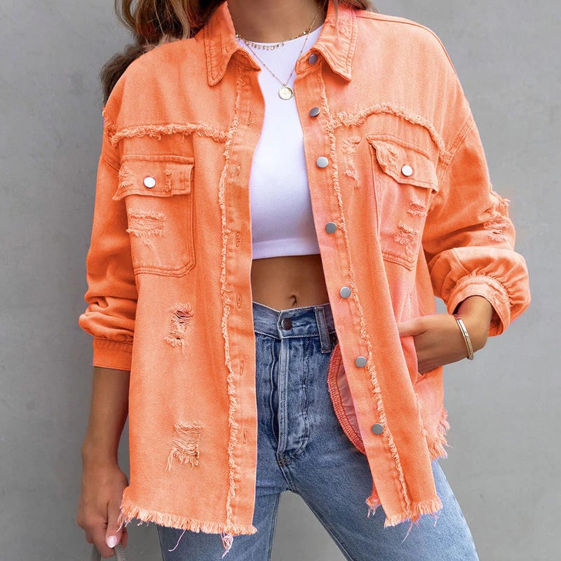 Sienna Relaxed Fit Denim Jacket