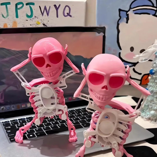 🤣Funny Clockwork Toy - Dancing Skeleton Man💀