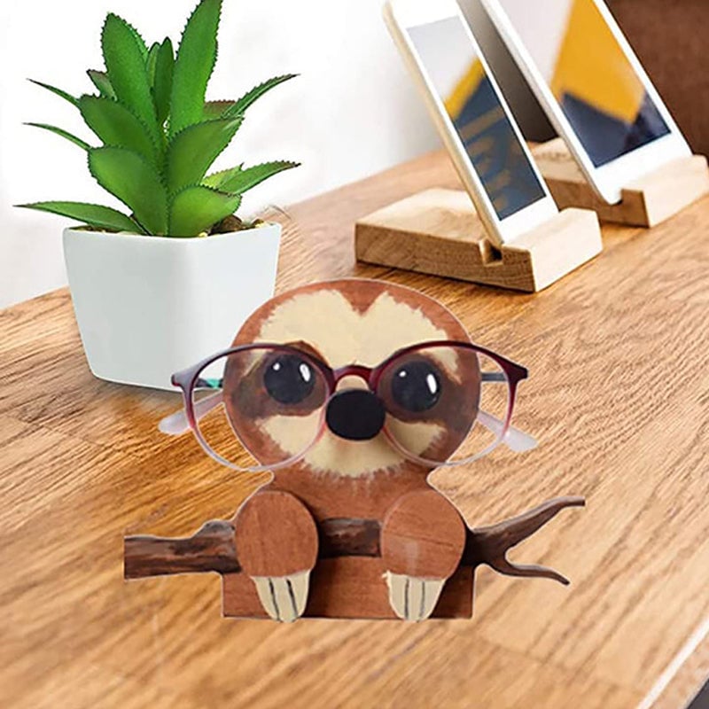 Wooden Eyeglass Stand