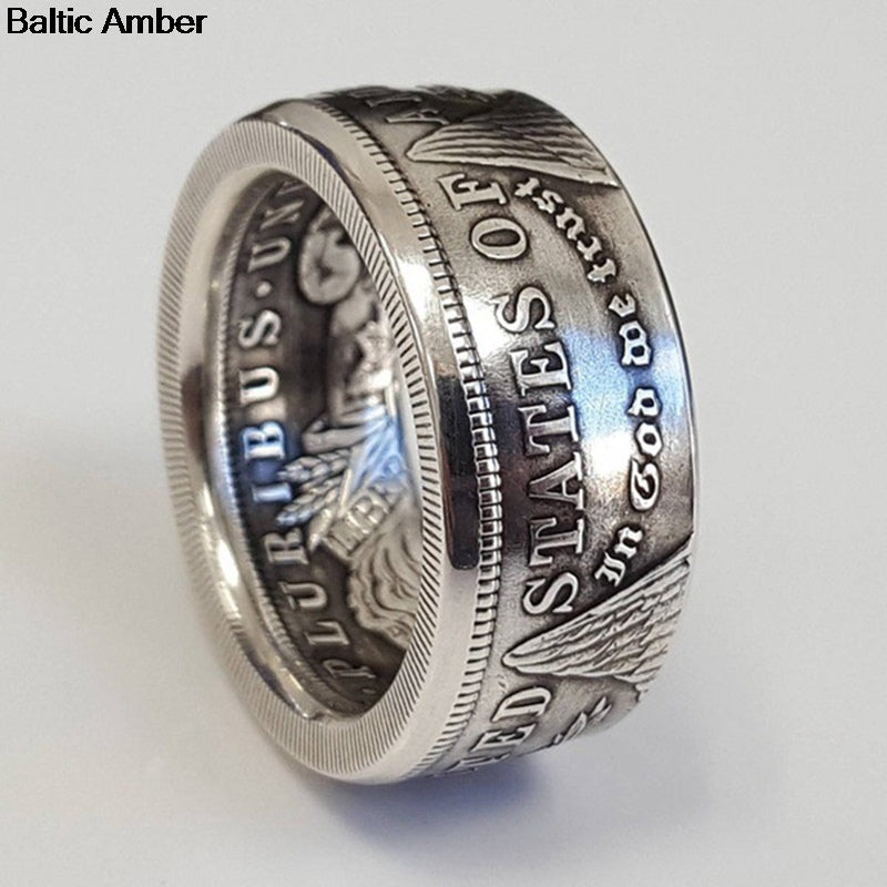 Morgan Silver Dollar Coin Ring