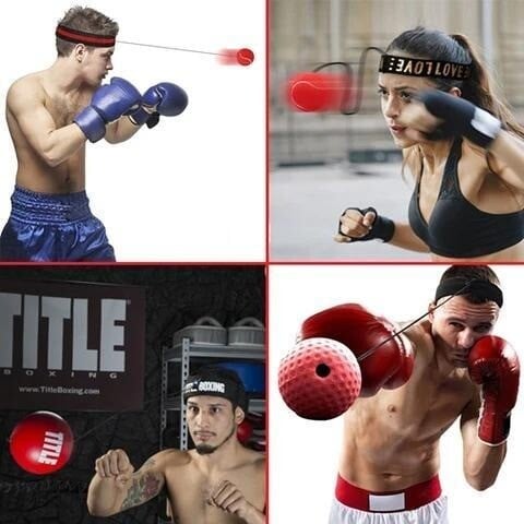 🎅Christmas Pre-Sale 50% OFF- Boxing Reflex Ball Headband