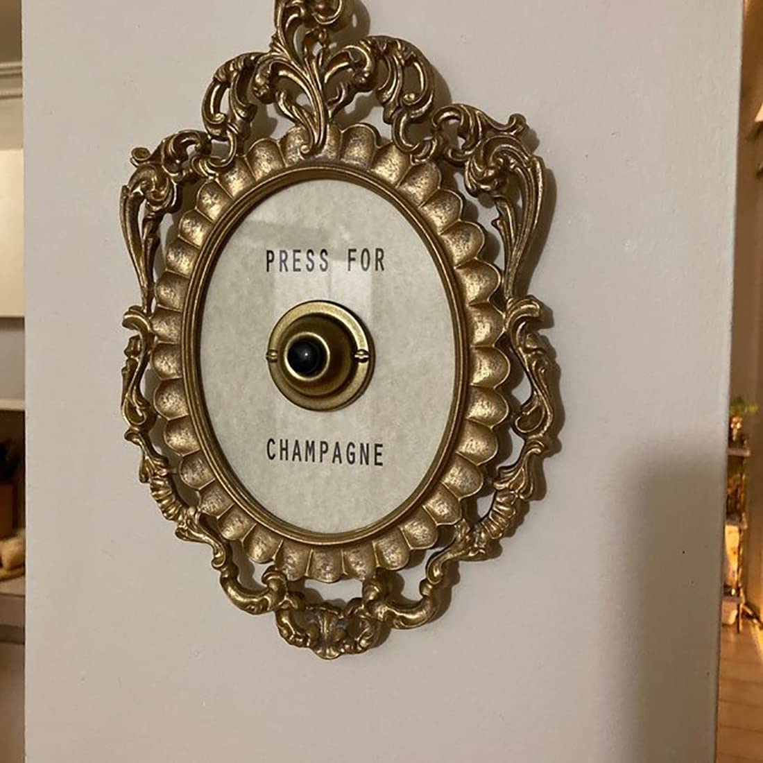 Press for Champagne Button,Press for Champagne Door Ring Bell