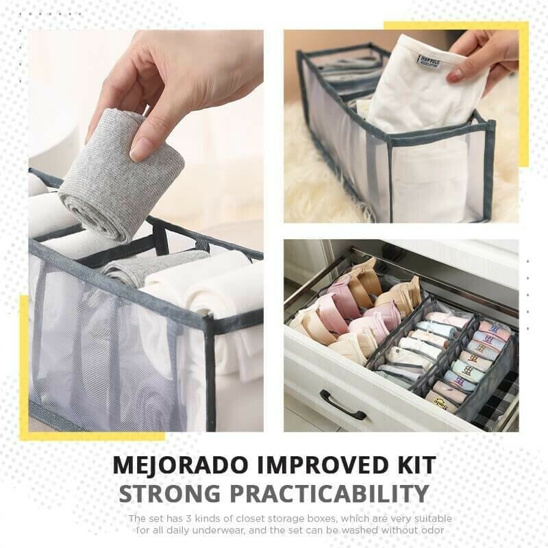 (50% OFF)Underwear Storage Box Compartment🎁