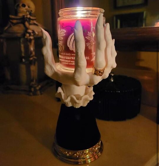 🔥Early Halloween Day Sale - 48% OFF🔥 Gothic Decor Candle Holder Witch Hand