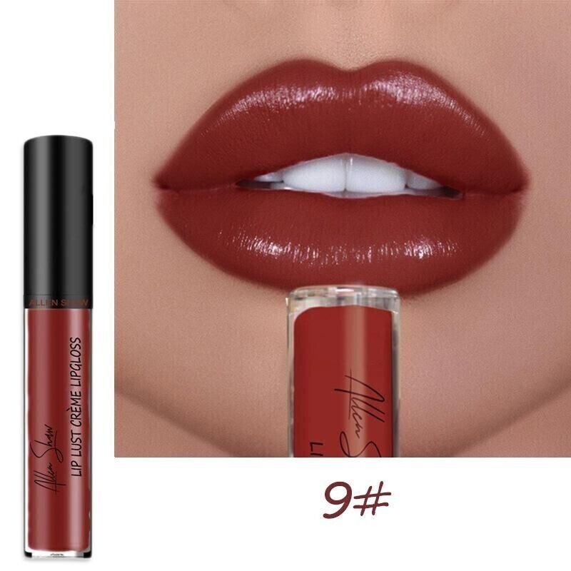 12 Color Cream Texture Lipstick Waterproof.