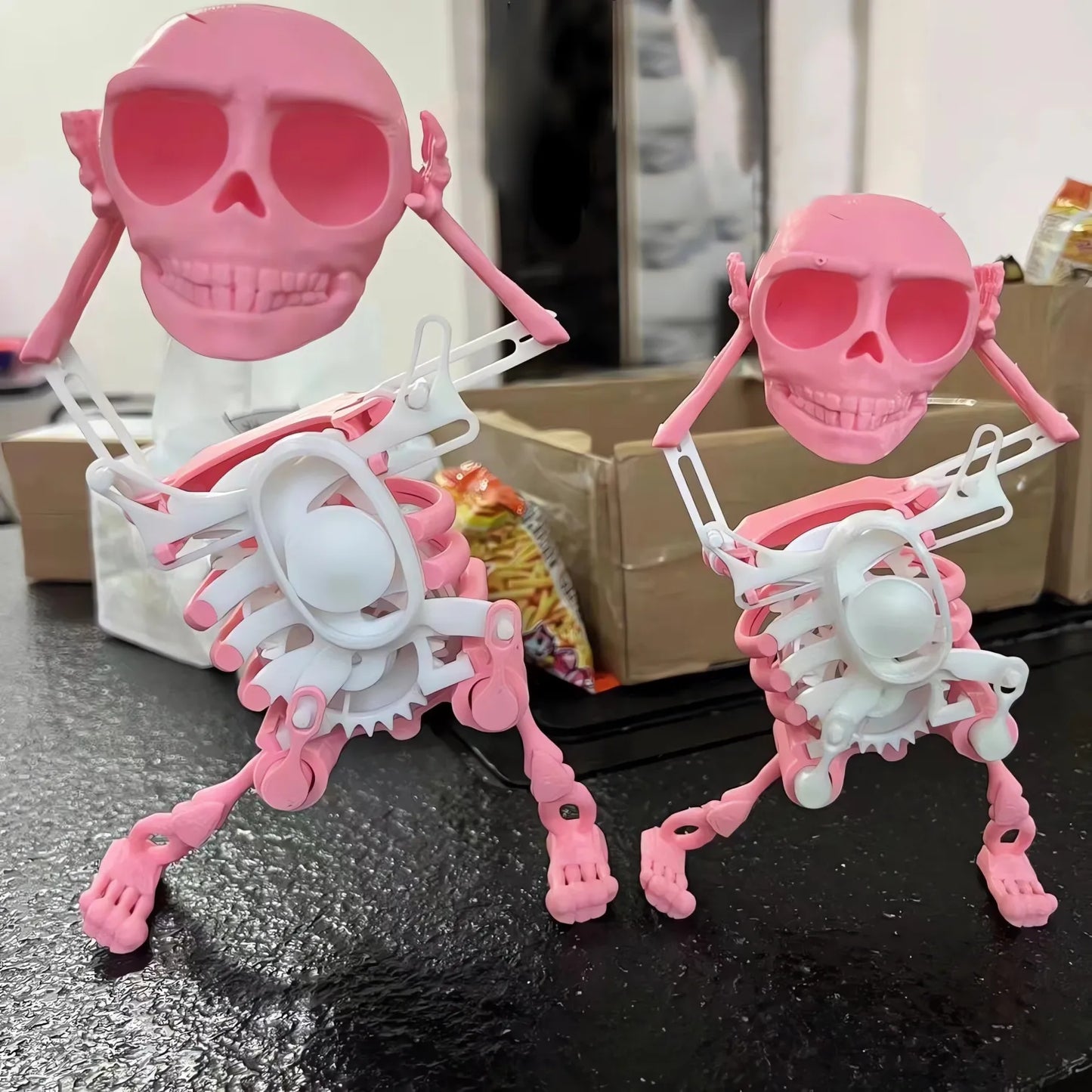 🤣Funny Clockwork Toy - Dancing Skeleton Man💀